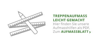 Aufmassblatt für Treppen zum Ausfüllen